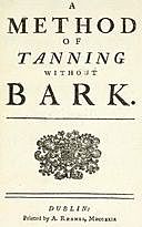 A Method of Tanning without Bark, William Maple