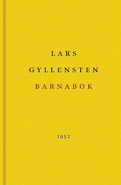 Barnabok, Lars Gyllensten