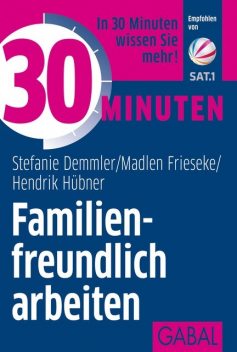 30 Minuten Familienfreundlich arbeiten, Stefanie Demmler, Hendrik Hübner, Madlen Frieseke