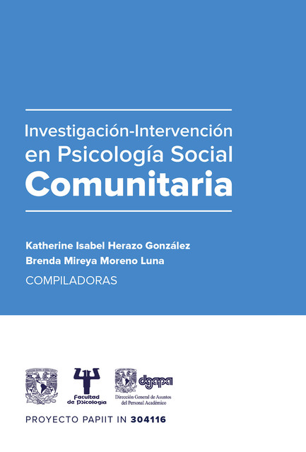 Investigación intervención en Psicología social comunitaria, Katherine Isabel Herazo González, Brenda Mireya Moreno Luna