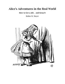 Alice's Adventures in the Real World, Lewis Carroll, John Tenniel, Robin M. Mayer