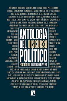Antología del discurso político, Antonio Rivera