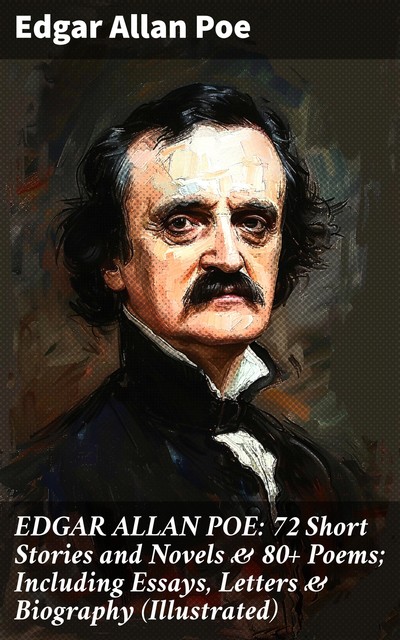 EDGAR ALLAN POE: 72 Short Stories and Novels & 80+ Poems; Including Essays, Letters & Biography (Illustrated), Edgar Allan Poe