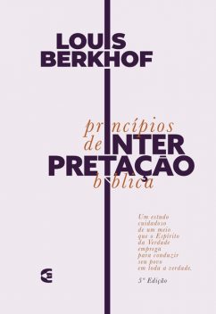 Princípios de interpretação bíblica, Louis Berkhof