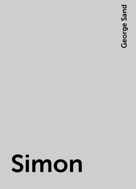 Simon, George Sand