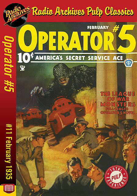 Operator #5 eBook #11 The League of War, Curtis Steele