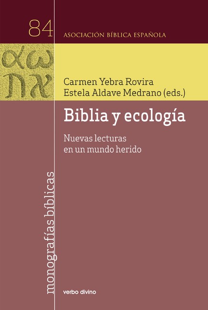Biblia y ecología, Estela Aldave Medrano, Carmen Yebra Rovira