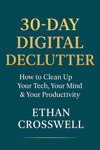 30-Day Digital Declutter, Ethan Crosswell