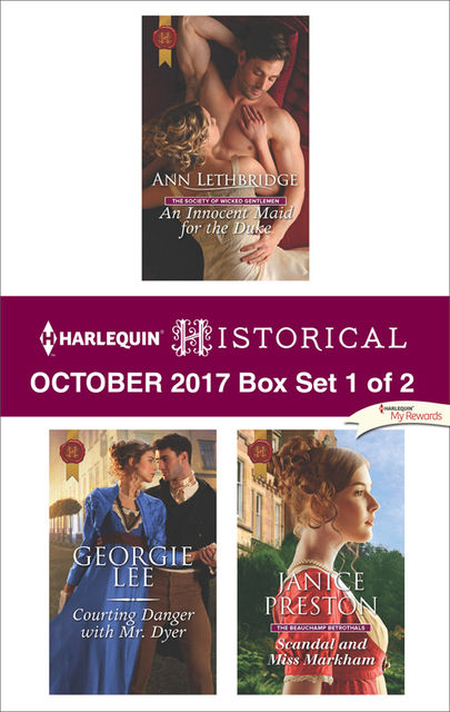 Harlequin Historical October 2017 – Box Set 1 of 2, Janice Preston, Georgie Lee