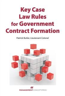 Key Case Law Rules for Government Contract Formation, Patrick Butler