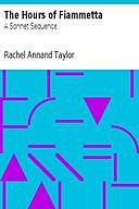 The Hours of Fiammetta, Rachel Annand Taylor