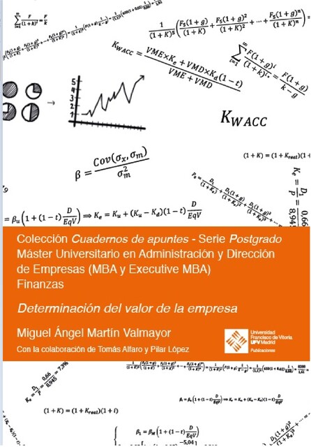 Determinación del valor de una empresa, Miguel Ángel Martín Valmayor