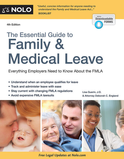 Essential Guide to Family & Medical Leave, The, Lisa Guerin, Deborah C.England