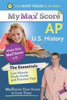 My Max Score AP Essentials U.S. History, Michael Romano