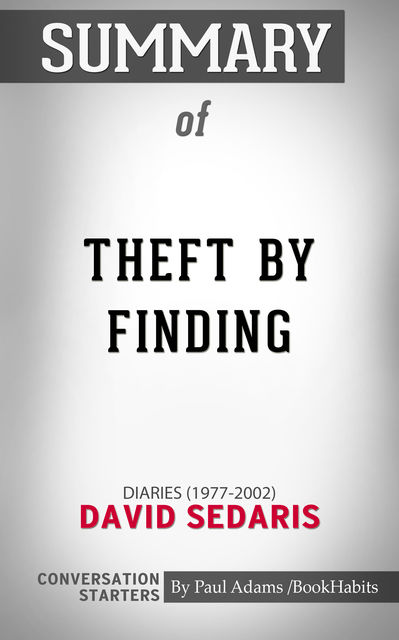 Summary of Theft by Finding, Paul Adams