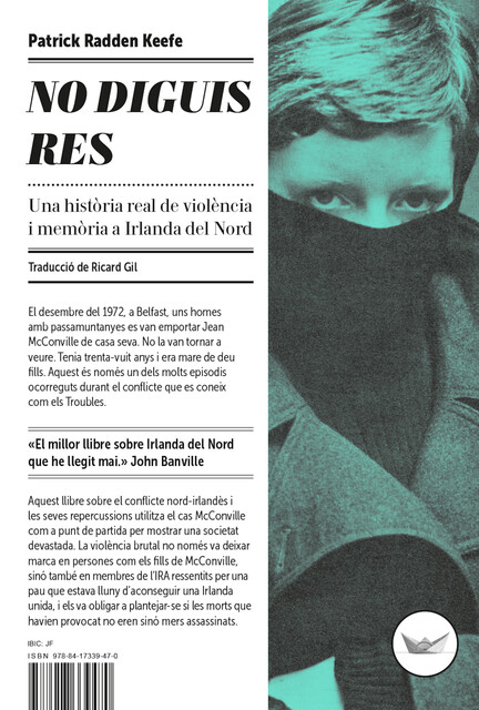 No diguis res, Patrick Radden Keefe