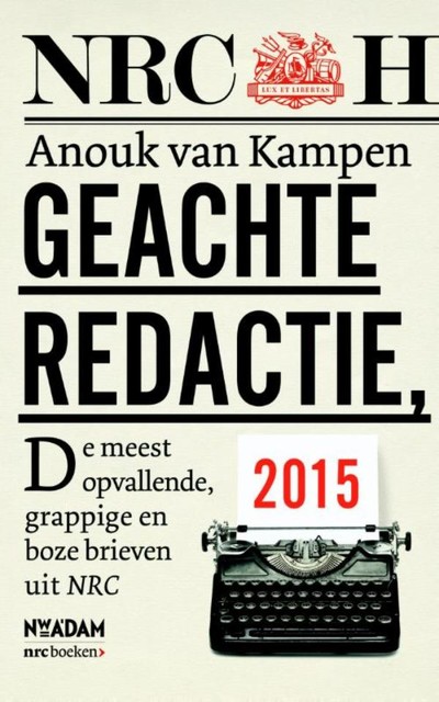 Geachte redactie, Anouk van Kampen