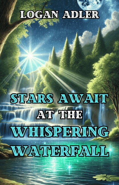 Stars Await at the Whispering Waterfall, Logan Adler