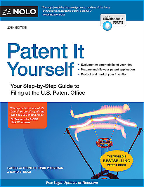 Patent It Yourself, David Pressman, David E. Blau