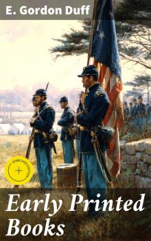 Early Printed Books, E. Gordon Duff