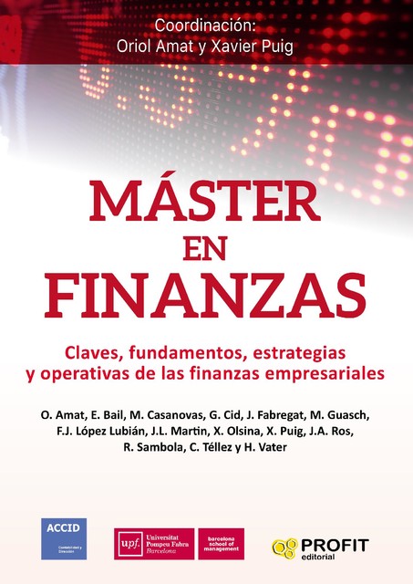 Master en Finanzas. Ebook, Oriol Amat Salas
