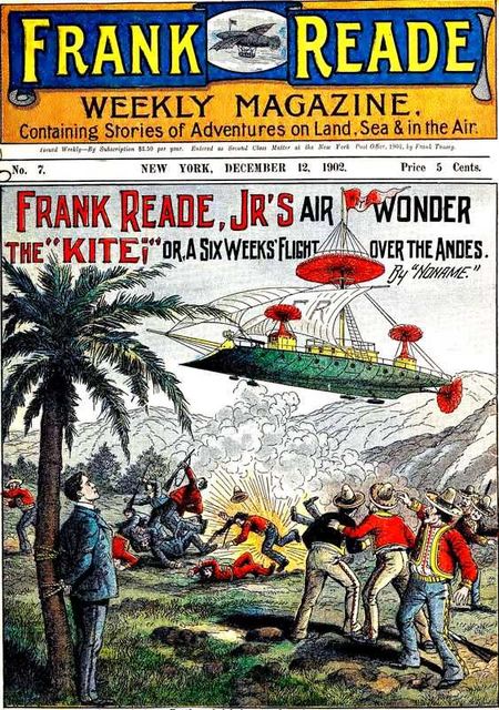 Frank Reade Jr.'s Air Wonder, The “Kite”; Or, A Six Weeks' Flight Over The Andes, Luis Senarens