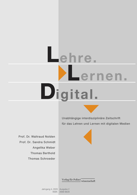Lehre.Lernen.Digital, Sandra Schmidt, Angelika Weber, Waltraud Nolden, Thomas Berthold, Thomas Schroeder