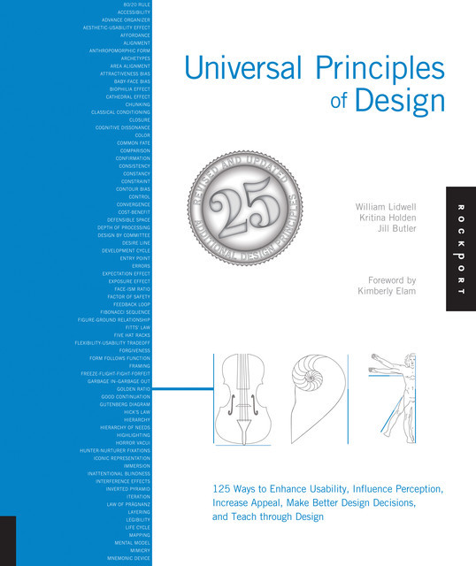 The Pocket Universal Principles of Design, William Lidwell, Jill Butler, Kritina Holden