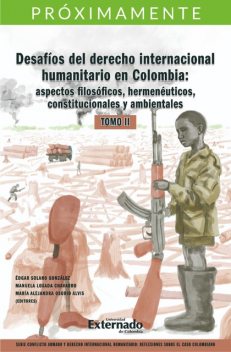 Desafíos del derecho internacional humanitario en Colombia: aspectos filosóficos, hermenéuticos, constitucionales y ambientales. Tomo II, Edgar González, Manuela Losada Chavarro, María Alejandra Osorio Alvis