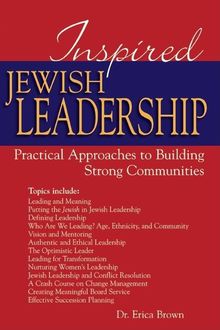Inspired Jewish Leadership, Erica Brown