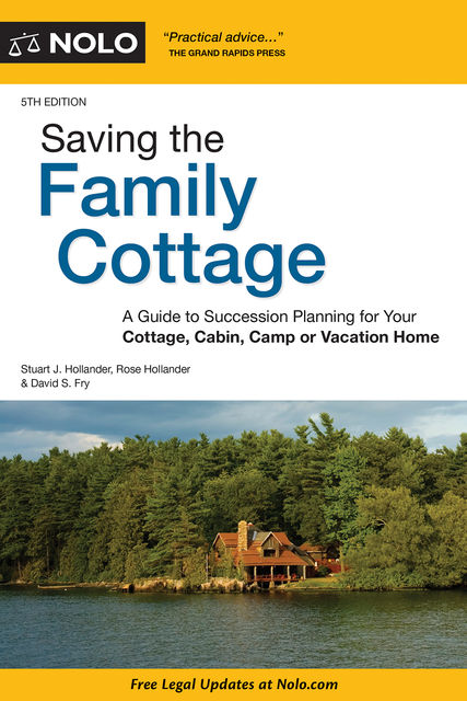 Saving the Family Cottage, Stuart Hollander