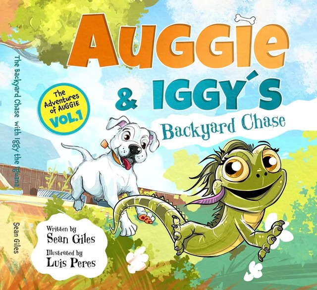 Auggie and Iggy's Backyard Chase, Sean Giles