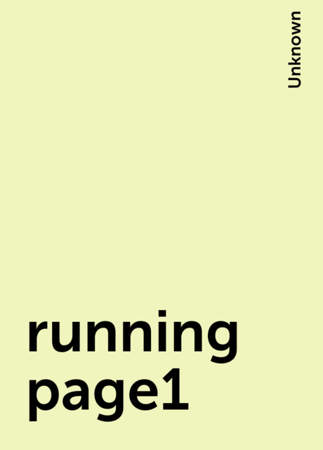 running page1, 