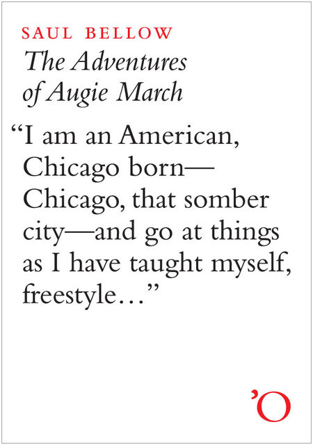 The Adventures Of Augie March, Saul Bellow