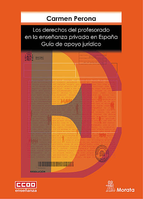 Los derechos del profesorado en la enseñanza privada en España, Carmen Perona Mata