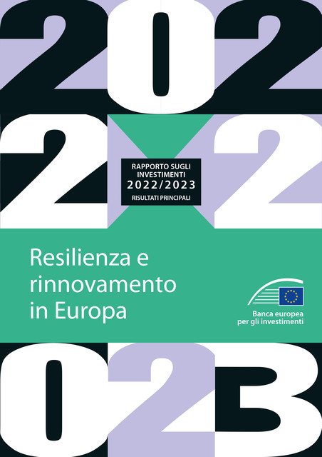 Rapporto sugli investimenti 2022/2023 – Risultati principali, Banca europea per gli investimenti