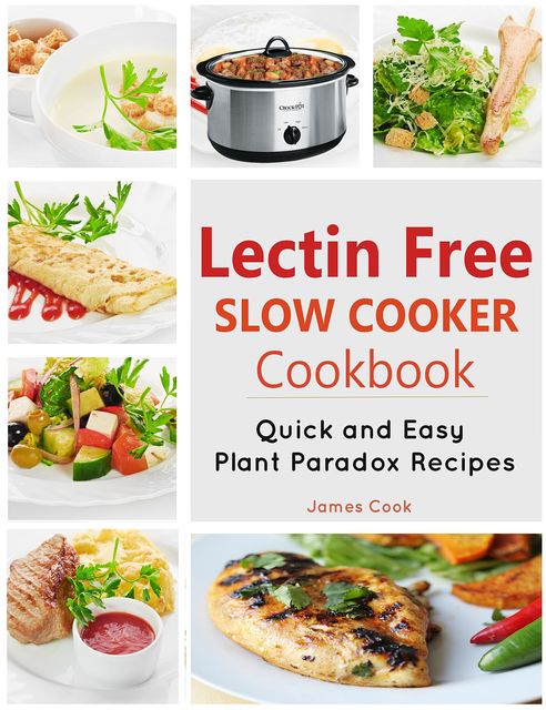 Lectrin Free Slow Cooker Cookbook, James Cook, Plant Paradox Cookbook