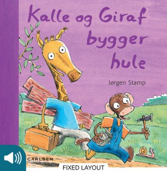 Kalle og Giraf bygger hule, Jørgen Stamp