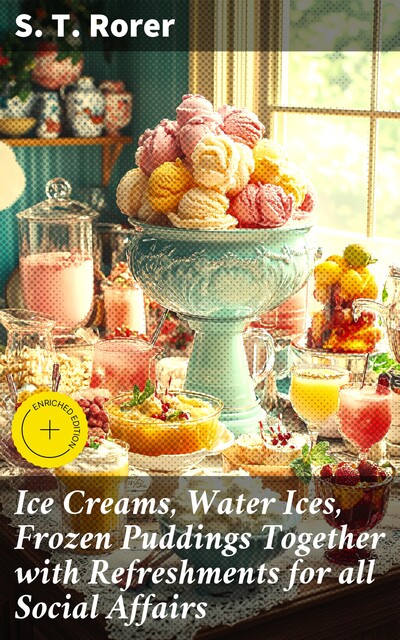 Ice Creams, Water Ices, Frozen Puddings Together with Refreshments for all Social Affairs, S.T. Rorer