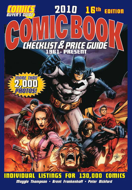2010 Comic Book Checklist & Price Guide, Brent Frankenhoff, Maggie Thompson