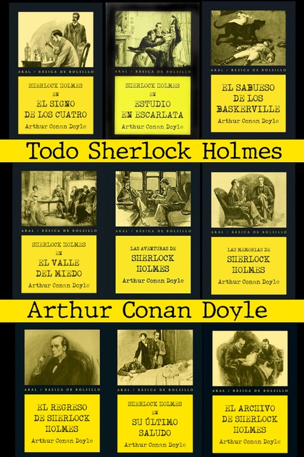 Pack Sherlock Holmes. Obra completa, Arthur Conan Doyle