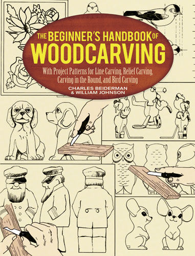 The Beginner's Handbook of Woodcarving, William Johnston, Charles Beiderman