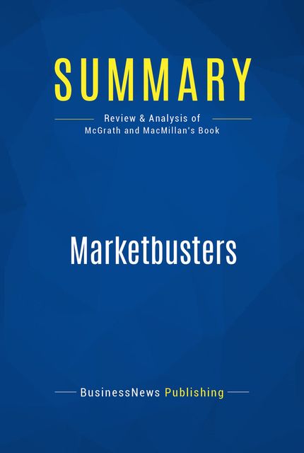 MarketBusters, Ian MacMillan, Rita McGrath