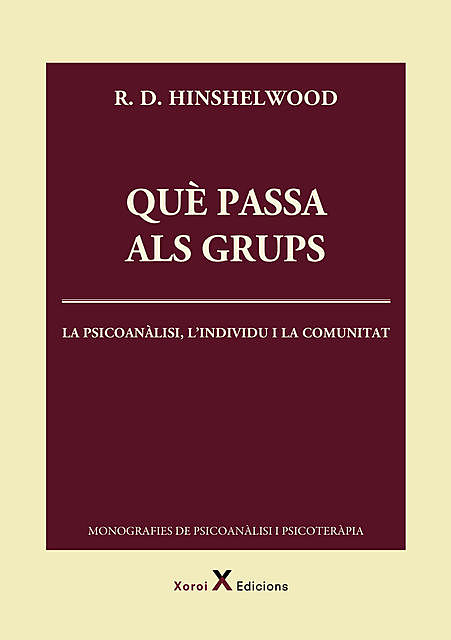 Què passa als grups, R.D. Hinshelwood