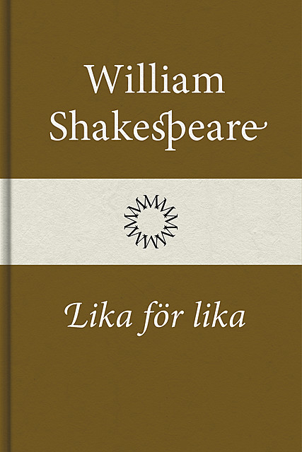 Lika för lika, William Shakespeare