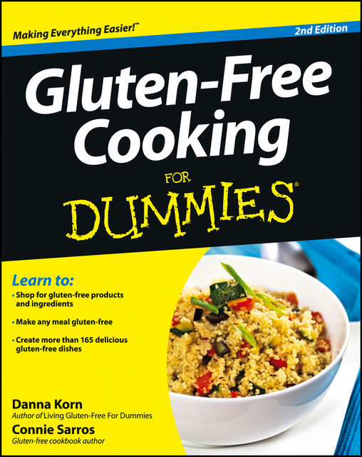 Gluten-Free Cooking For Dummies, Danna Korn