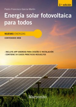 Energía solar fotovoltaica para todos 2ed, Pedro García Martín