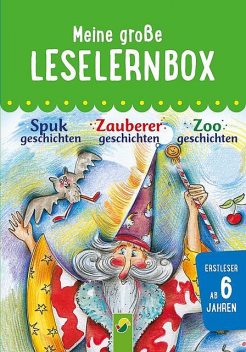 Meine große Leselernbox: Spukgeschichten, Zauberergeschichten, Zoogeschichten, Anke Breitenborn, Marion Clausen