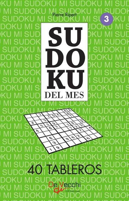 Sudoku del mes 3 – 40 tableros, Pierre Ripert
