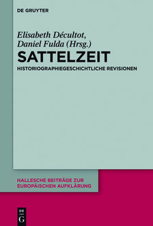 Sattelzeit, Daniel Fulda, Elisabeth Décultot